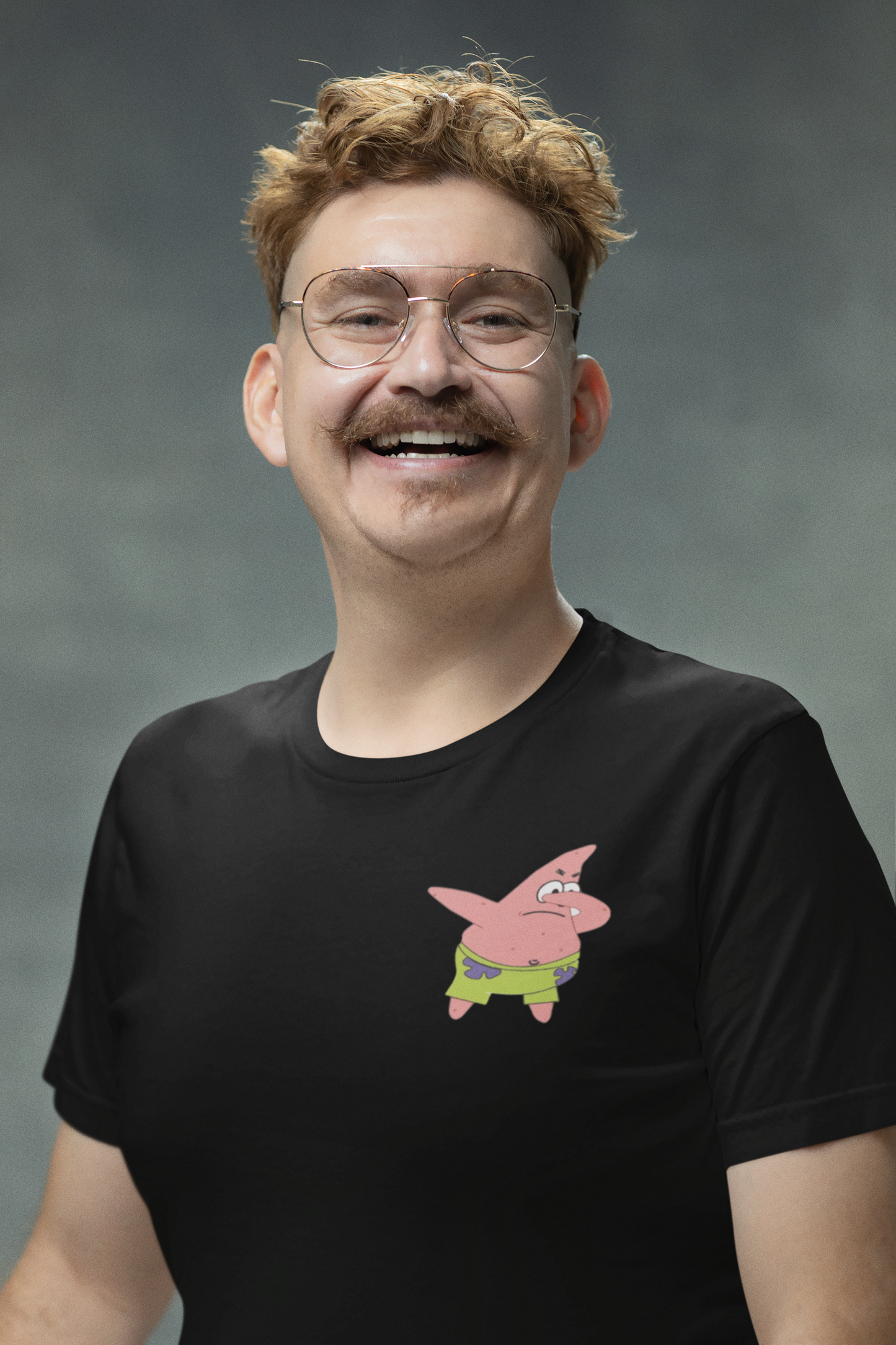 Patrick Hiding Eyes
