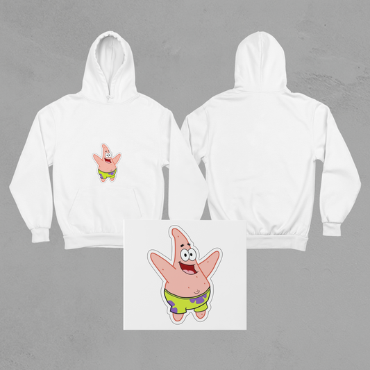 Patrick Open Arms Hoodie | Evans Wear